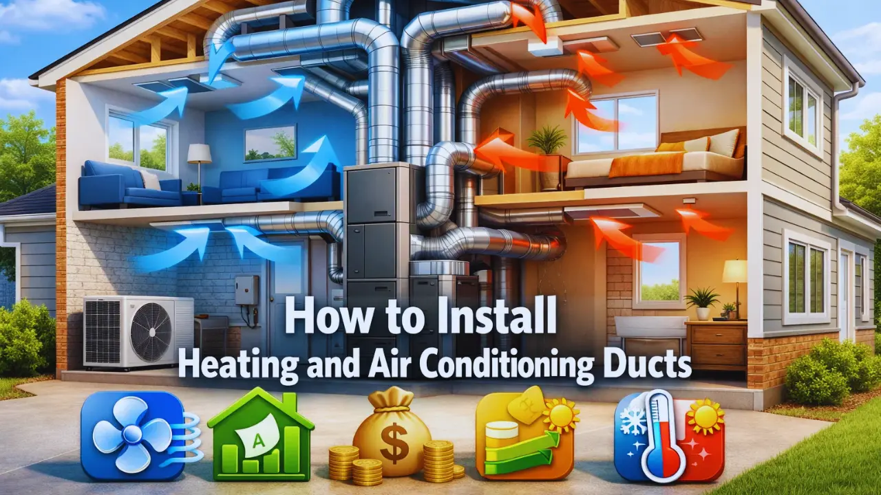 How to Install Heating and Air Conditioning Ducts