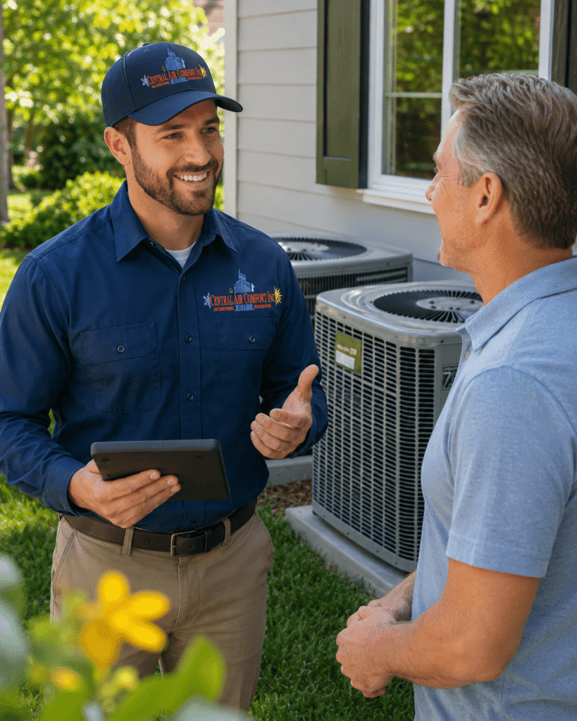 HVAC system indoor unit